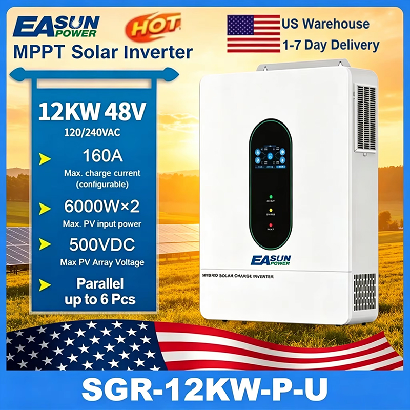 Grid Tie Inverter Limiter 2000W - Гибридный солнечный инвертор EASUN POWER 120В/110В