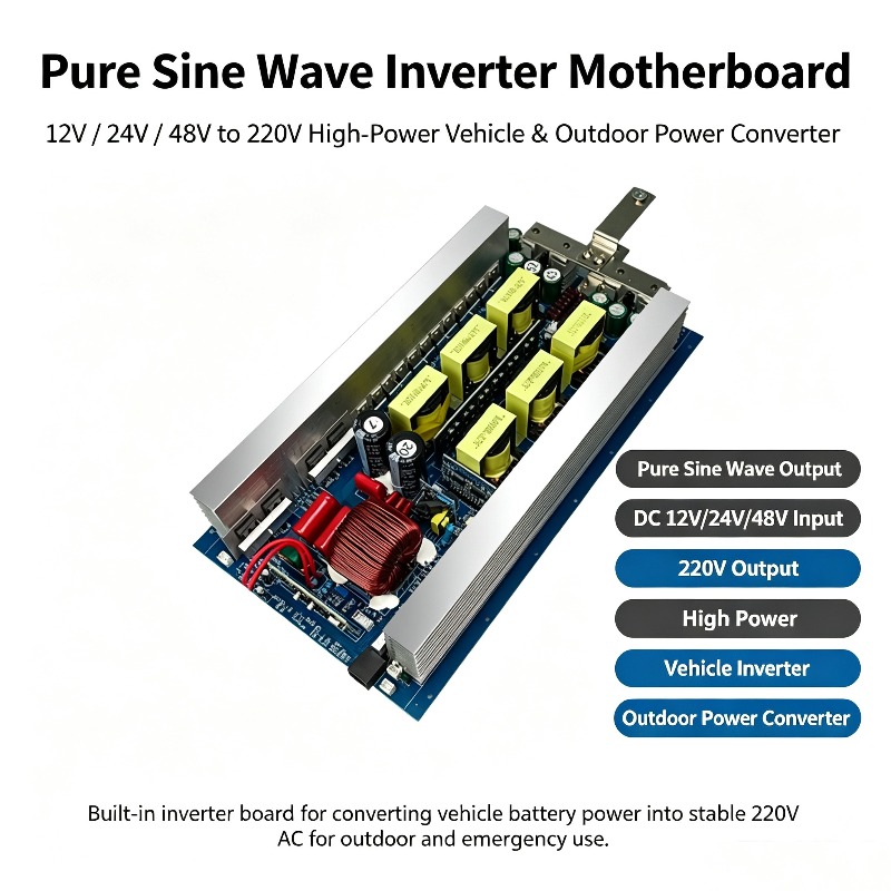 Pure Sine Wave Inverter Board 24V 48V - Основная плата инвертора с чистой синусоидальной