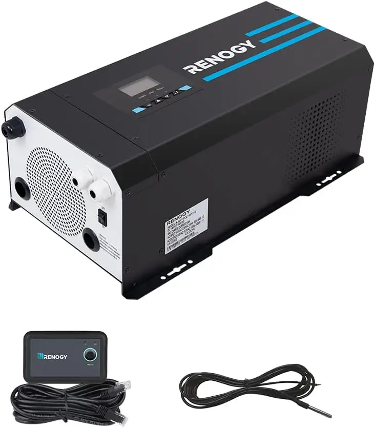 Rv Pure Sine Inverter Charger 3000W 12V - Renogy 3000 Вт, инвертор-зарядное устройство с