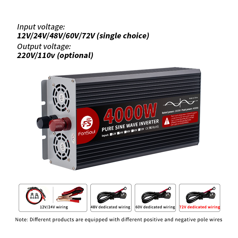Истинный синусоидальный инверт – обзор и цена Pure Sine Wave Inverter 5000W 48V 220V
