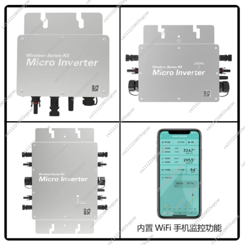 Микроинвертор WVC 350W 700W 14 – обзор и цена Micro Inverter 1400W Solar Grid Tie