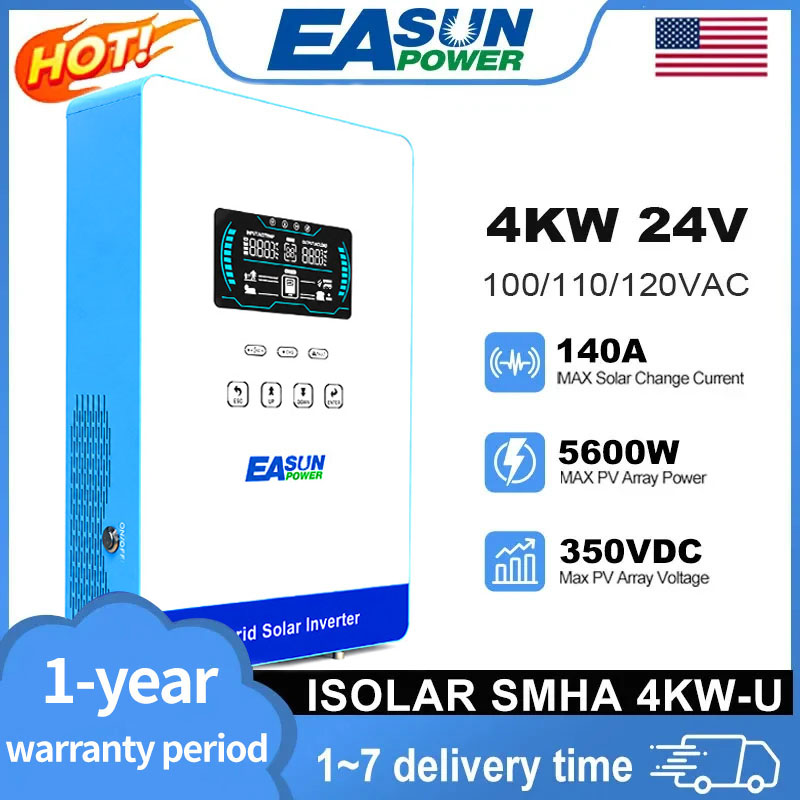 EASUN POWER 4000W 110V Автоном – обзор и цена Grid Tie Inverter Limiter 2000W