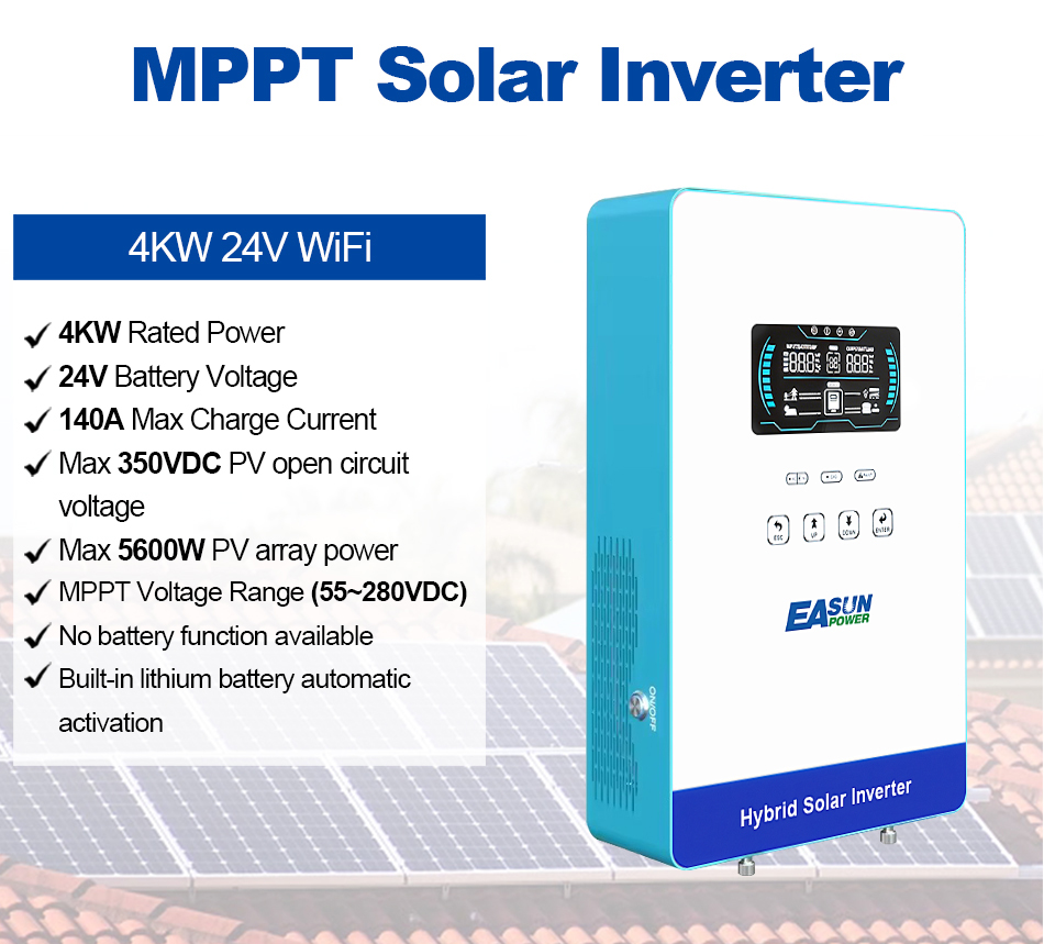 EASUN POWER 4000W 110V Автоном – обзор и цена Grid Tie Inverter Limiter 2000W
