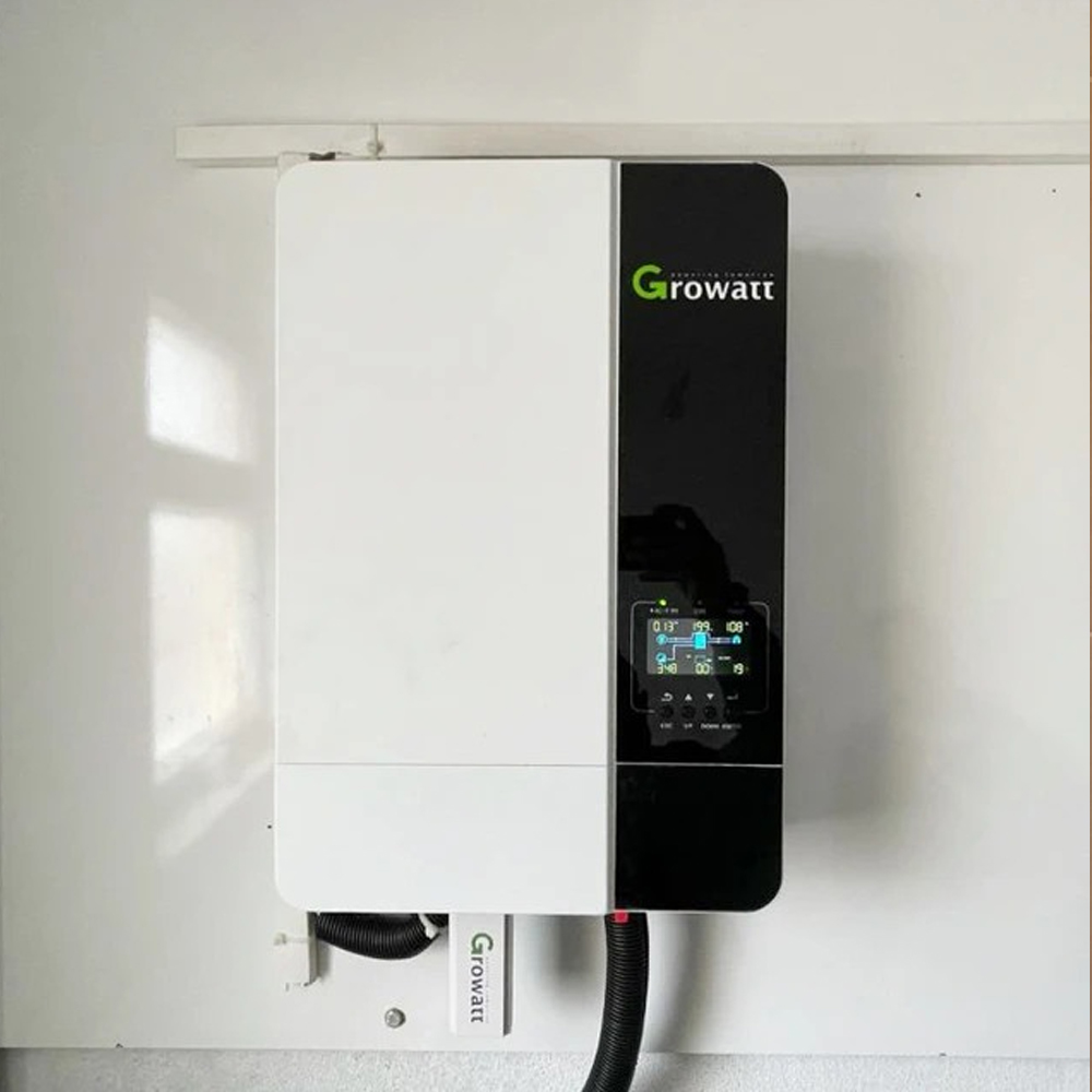 Солнечный инвертор Growatt 48  – обзор и цена Off Grid Solar Inverter 48V 6000W